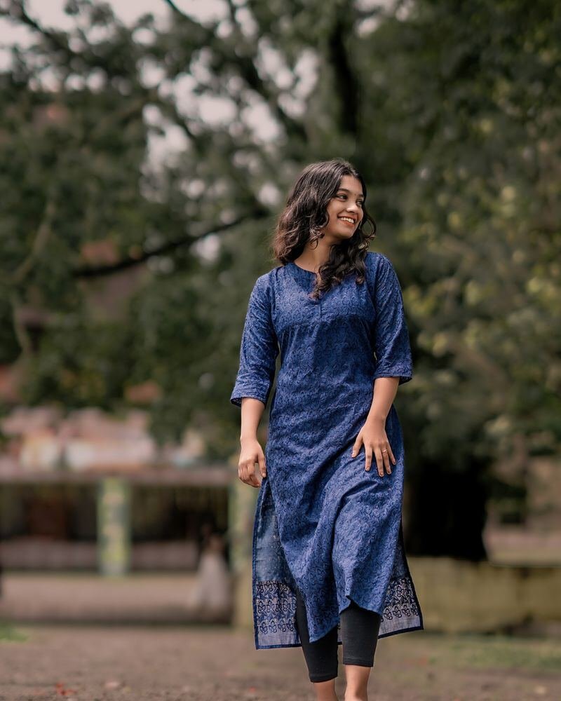 Linen Long Kurti