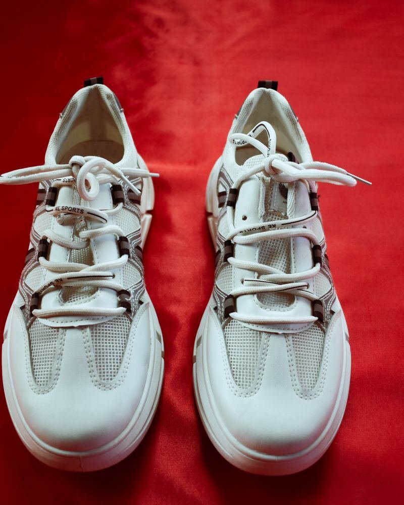 White Chunky Sneakers