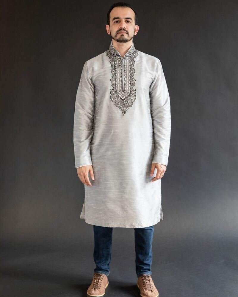 Embroidered Cotton Panjabi